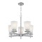 Westinghouse Chandelier 60W 5-Light Reynaldo, Brushed Nickel Frosted Glass 6128800 - alternate 6